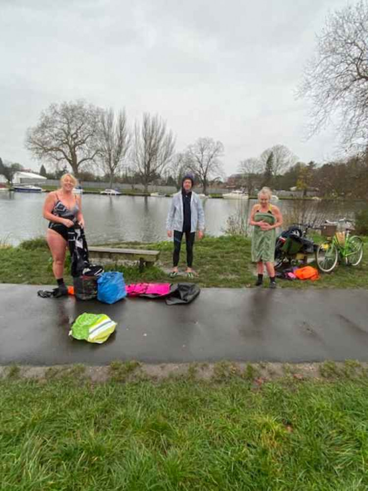 Marlene, Ian and Jane (left to right)