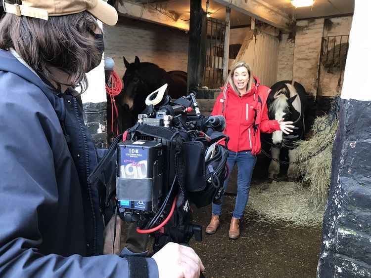 The stables featured on the BBC. Credit Fiona Lamdin