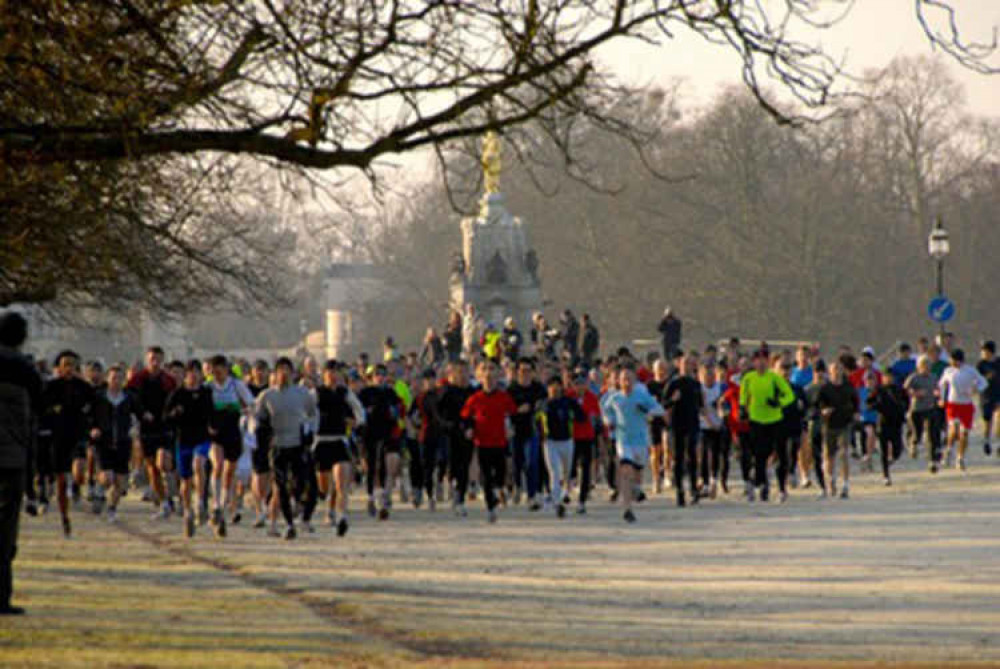 Parkrun in Bushy Park