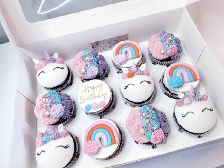 Unicorn cupcakes (Credit: Christine Agaren)