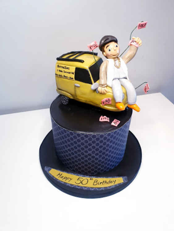 Only Fools and Horses cake (Credit: Christine Agaren)