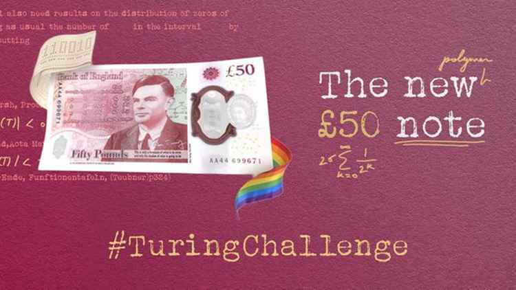 New £50 note featuring Alan Turing, who worked in Teddington and lived in Hampton Hill