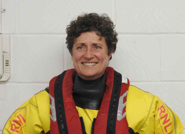 Gianna Saccomani, Teddington RNLI Deputy Lifeboat Press Officer and Crew