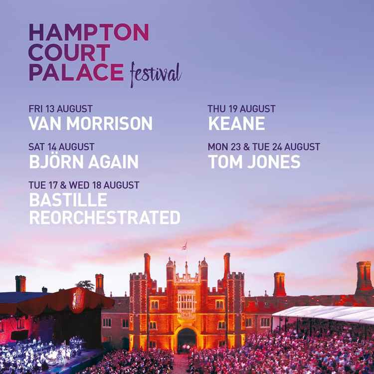 The official flyer for the show / Credit: Hampton Court Palace Festival