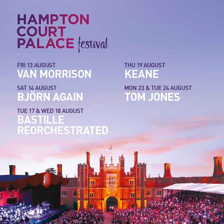 Full line-up and dates for Hampton Court Palace festival 2021 announced |  Local News | News | Teddington Nub News