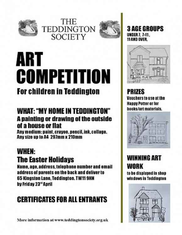 The competition flyer / Credit: The Teddington Society