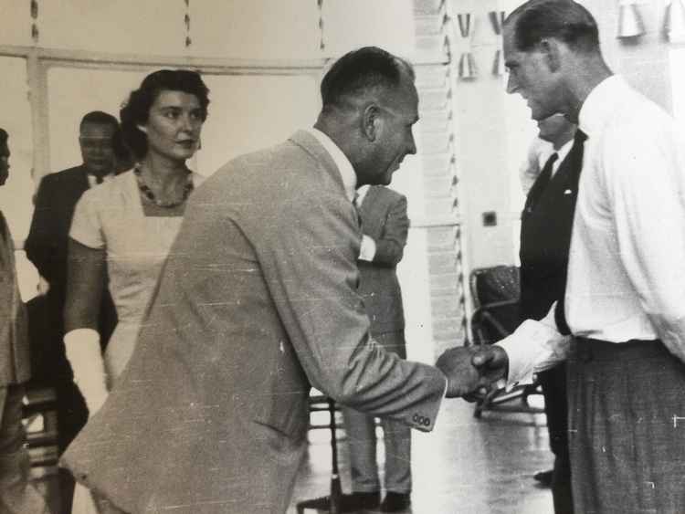 Sue's parents met Prince Philip when he visited North Borneo in 1959 / Credit: Sue Lindenberg