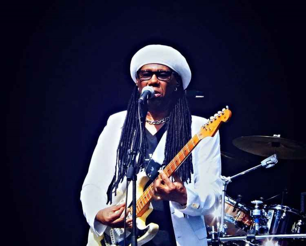 Nile Rodgers & Chic at the V Festival 2014, Chelmsford / Credit: Drew de F Fawkes via Wikimedia Commons