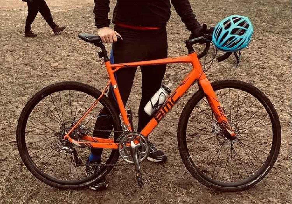 A photo of a bike which was stolen outside of Sainsbury's