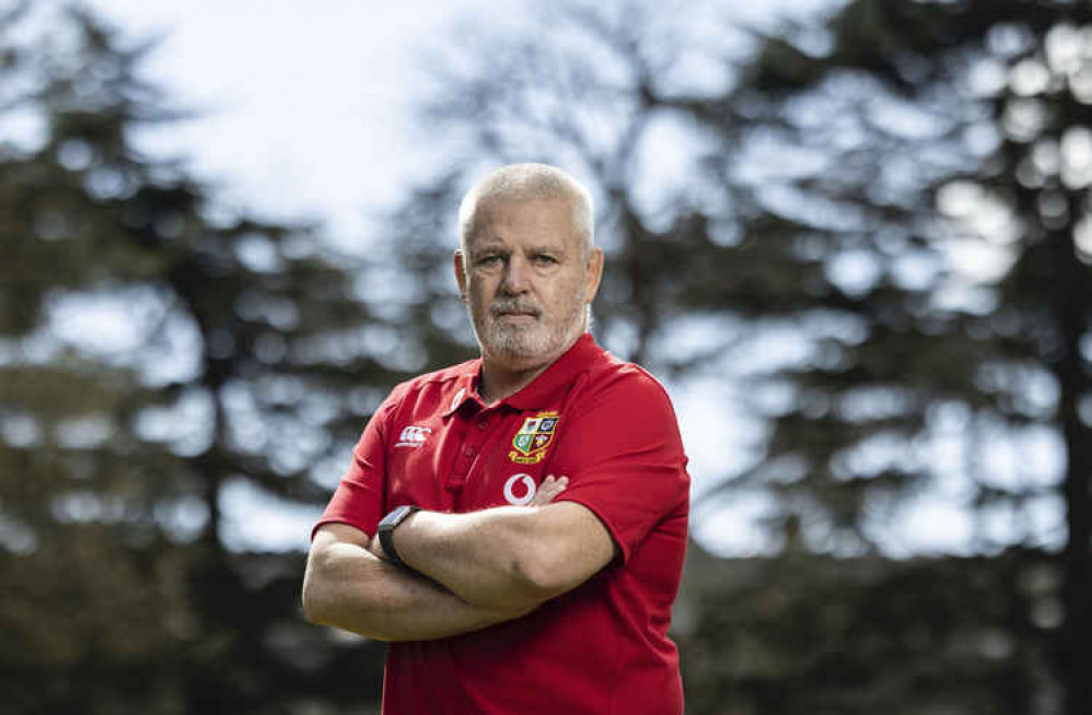 Warren Gatland in the Lensbury grounds / Photo courtesy of INPHO