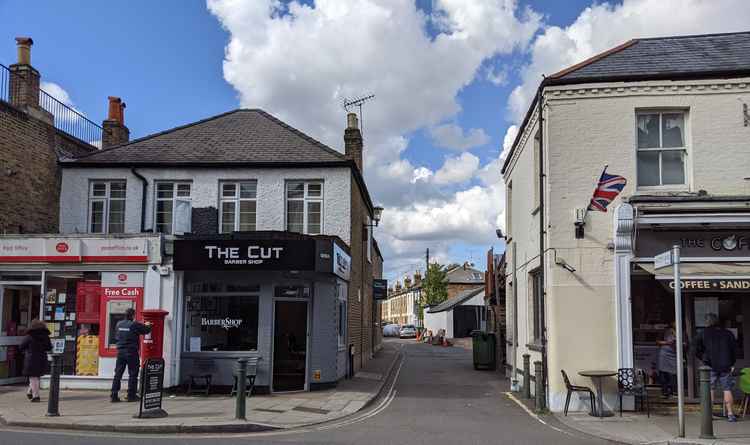 Watts lane is next to Teddington post office