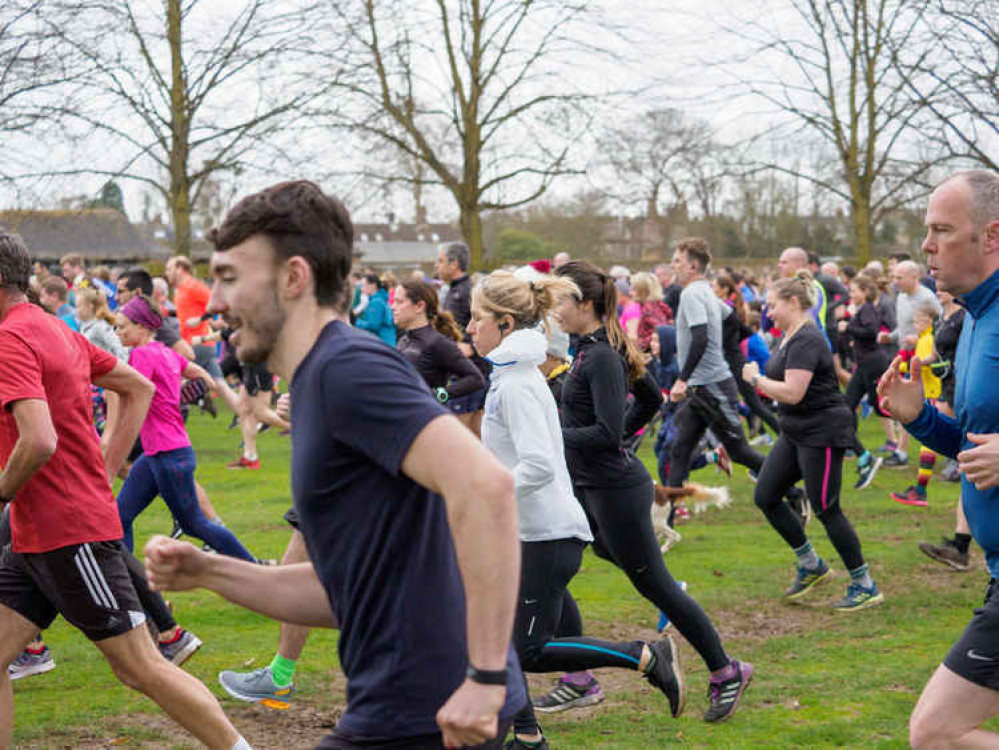 Runners at Bushy Parkrun, where it all began / Photo credit: Maarten D'Haese