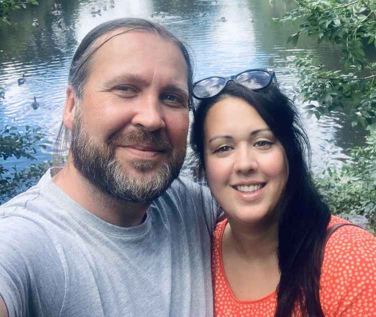 Authors Matt and Alison. "We want better protection for wildlife in the Thames," they say.