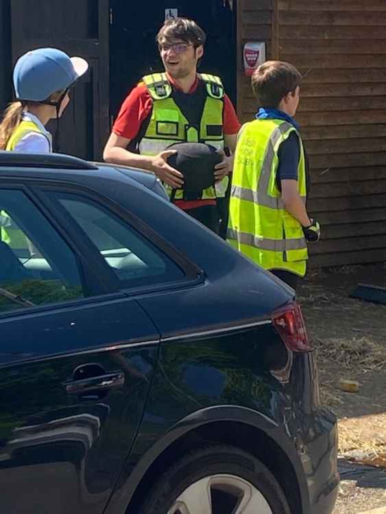 Volunteers help pack up for their move to Petersham