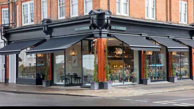 One One Four restaurant in Teddington is run by Sam and Alex Berry