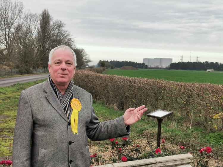 Lib Dem candidate for the Maldon seat on Essex County Council, Colin Baldy