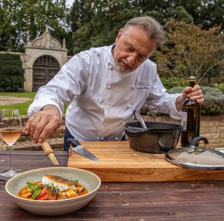 Patron chef Raymond Blanc helps devise the menus (Credit: The Kings Head)