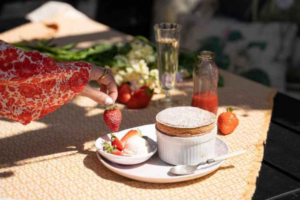 Teddington pub the Kings Head has revived its afternoon menu to celebrate the return of Wimbledon. You can now order champagne and souffle (pictured) at the pub (Credit