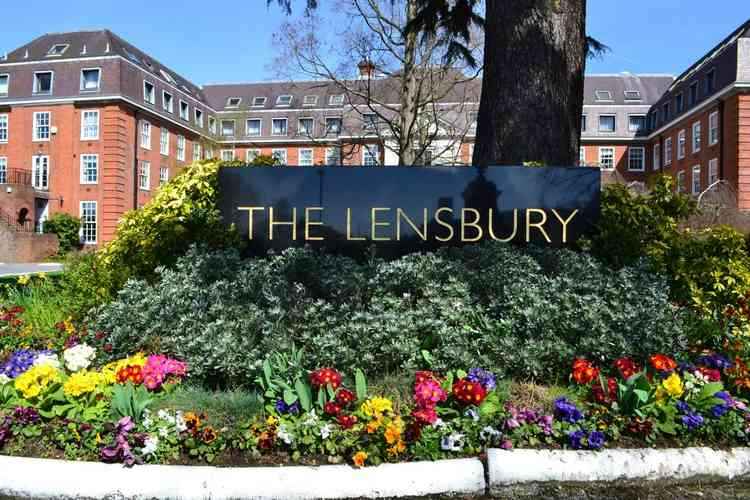 The Lensbury Club, where the officials are staying. The club is known for its experience hosting sports professionals (Credit: Stuart Higgins)