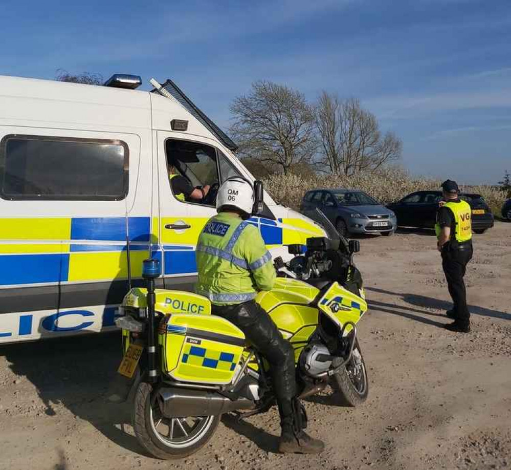 Police teams worked together to quickly locate the missing boy safe and well