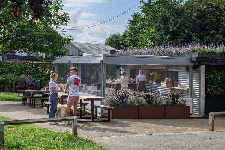 The cafe is set to be popular with dog walkers and families who often visit here (Credit: Nub News)