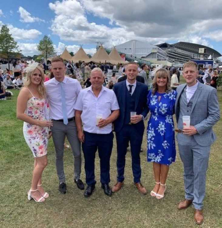 Matt Butler, a mortgage expert fluent in sign language, is the newest recruit of Teddington-based Greenacre Financial Services. Matt pictured here with his family (Credit: Greenacre Financial Services)