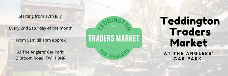 The logo for Teddington's new market. Will you be visiting? (Credit: Teddington Traders Market)