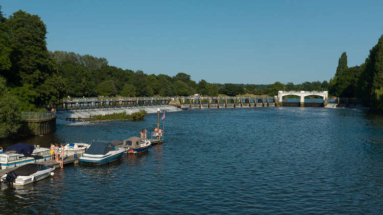 Teddington or the mediterranean? It's hotter here than at the French Riviera, according to weather.com (Photo by Ollie G. Monk)