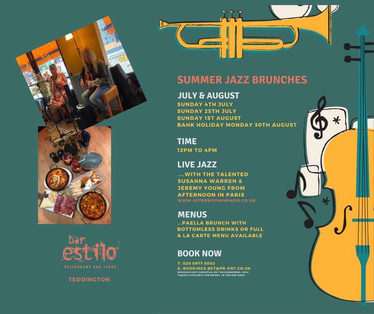 The restaurant now offers bottomless brunch and jazz on Sundays! (Credit: Bar Estilo)