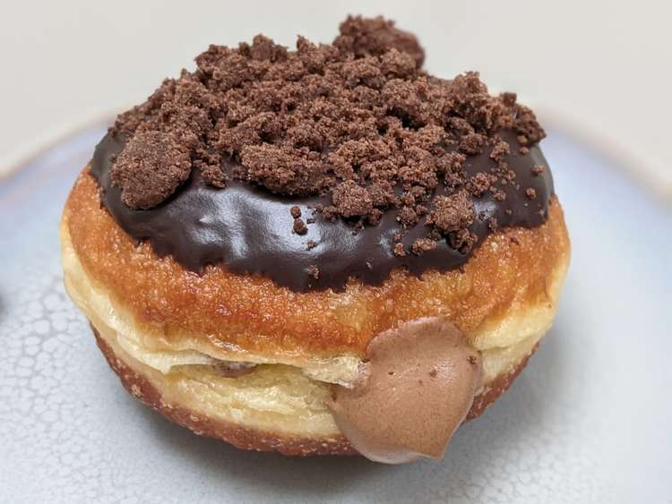 Olly's Teddington Mud Pie was a fan favourite and will be on sale at the Fallow Deer tomorrow (Image: Olly's Donuts)