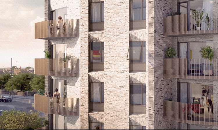 The 22 affordable flats at 'Informer House' are due to open in September 2021 (Image: Bugler Developments)