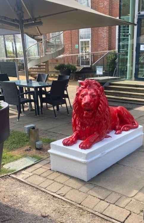 The only lions we've seen are at the Lensbury...(Image: Nub News)