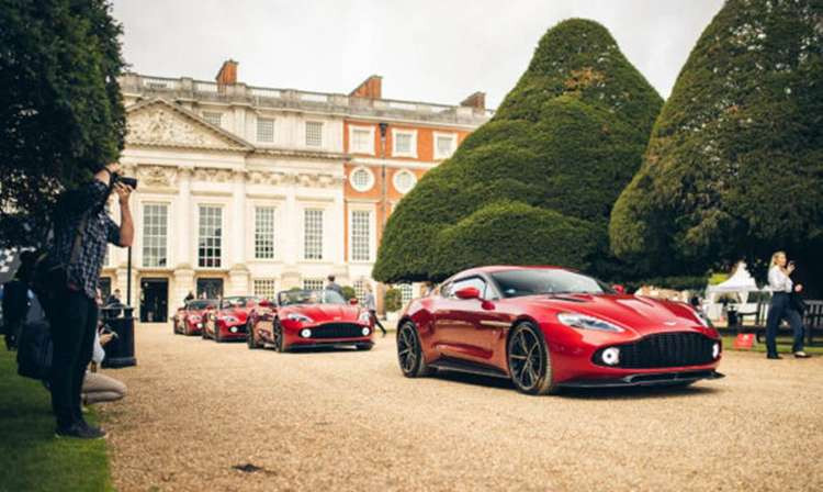 The Concours of Elegance takes place at Hampton Court Palace this year