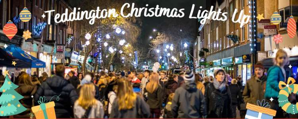 Teddington Christmas Lights Up is a local highlight of the year and returns for 2021 (Image: Teddington Together)