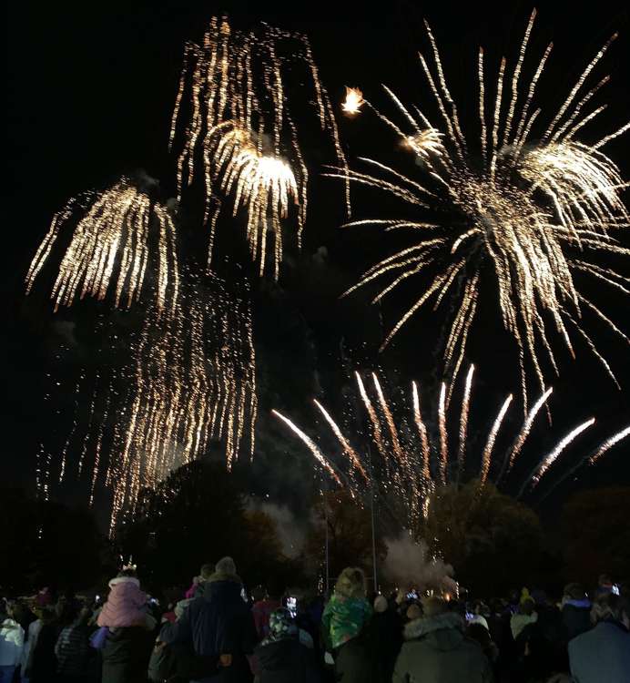 The fabulous fireworks are an annual treat (Image: Gerry Lupton)