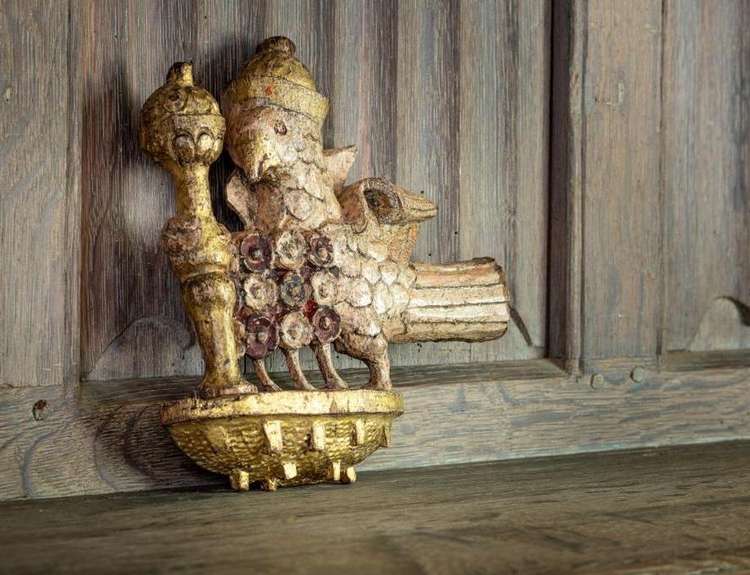 The carved oak ornament - almost 500 years old - was bought for just £75 at auction (Image: Paul Fitzsimmons)