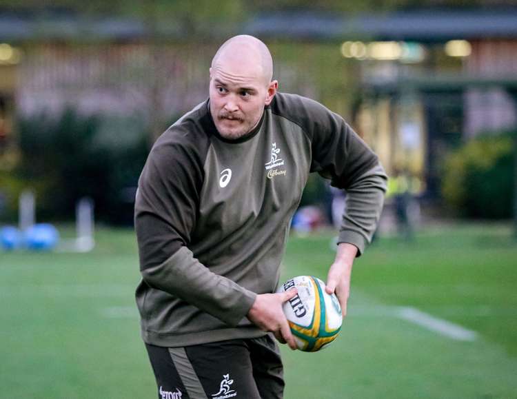 Australian prop Ollie Hoskins, who plays for London Irish  (Image: Andrew Phan/Wallabies Media)