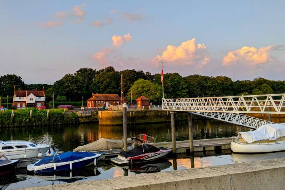 Teddington riverside by the Wharf restaurant (Image: Ellie Brown)