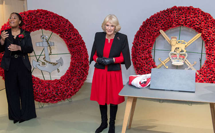 The Duchess of Cornwall is Patron of Richmond's Poppy Factory (Image courtesy of the Poppy Factory)