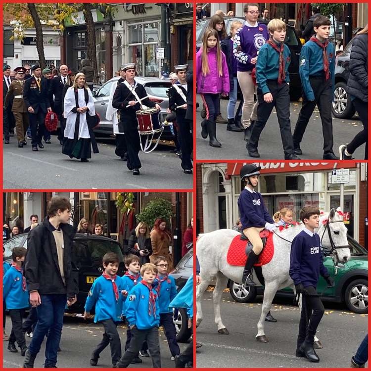 The parade started on Teddington high street (Images: Stuart Higgins)