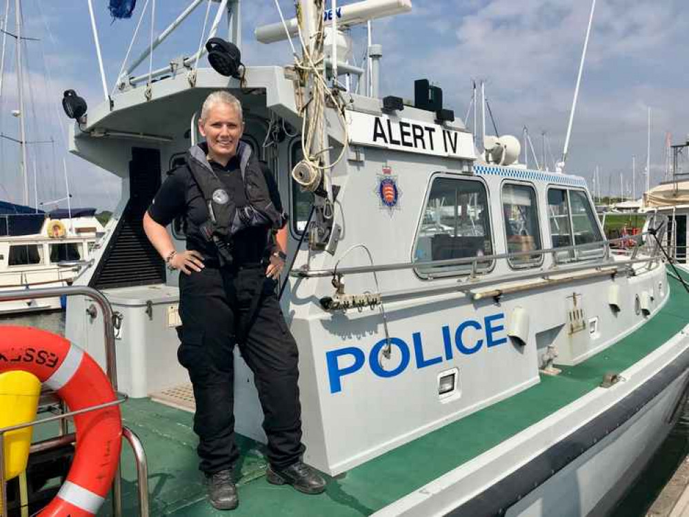 Essex Police Marine Unit  Photo Credit: Essex Police