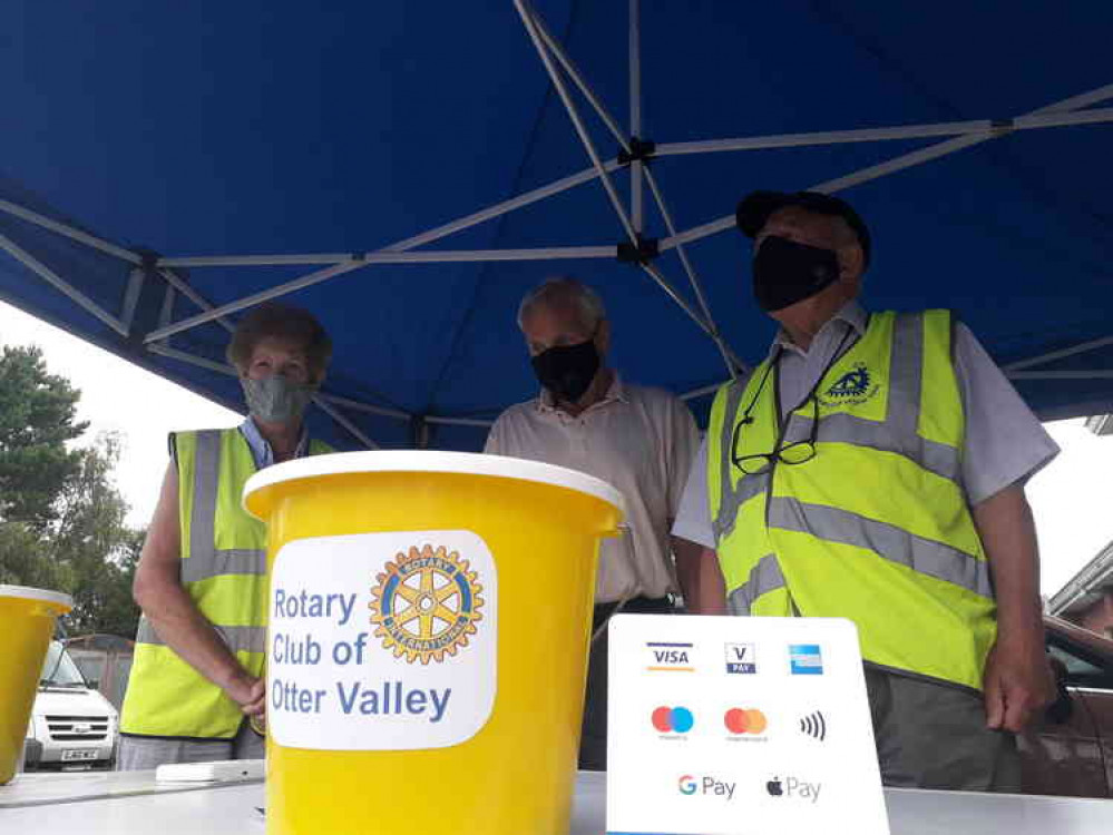 Club members at Tesco Honiton