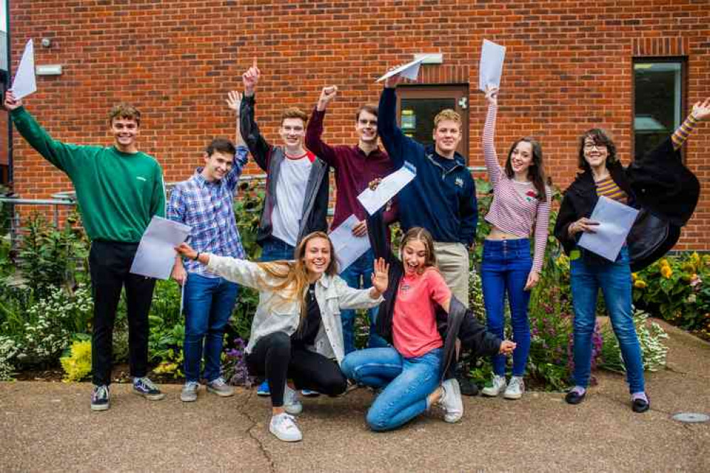 Students from Honiton are part of the successful 2019 A-level cohort