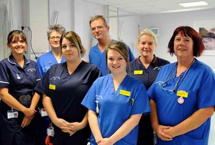 The nursing team that delivers chemotherapy at FORCE Cancer Charity locations