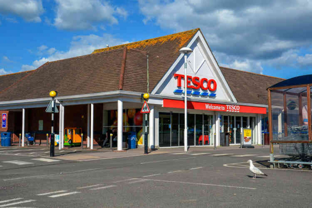 Honiton Tesco Superstore. Image courtesy of Lewis Clarke.