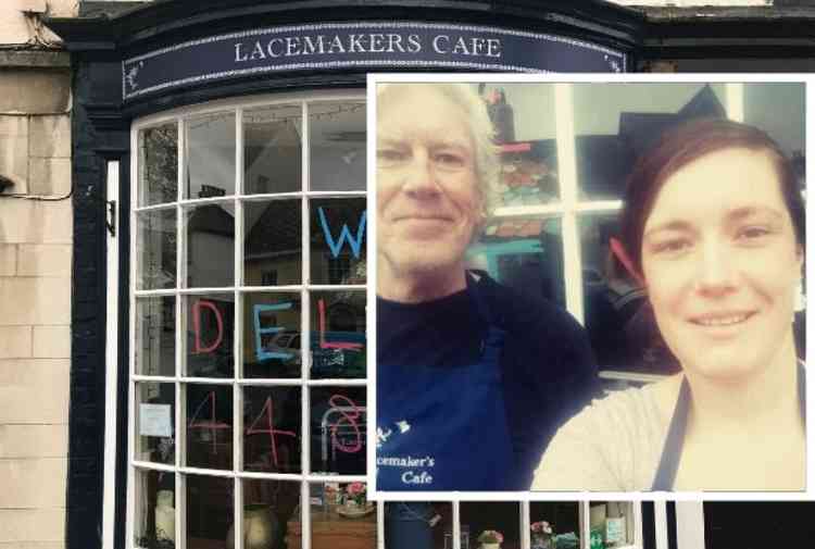 Ray and Fiona Hanratty, Lacemakers Café