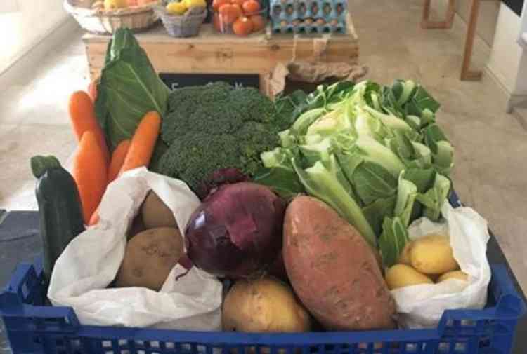 The Grazing Cow Farm Shop in Offwell offers a range of fresh produce