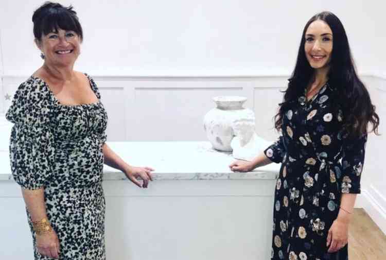 Pictured (L-R): Mother and daughter, Sara Fisher and Lauren Meadham, founders of Velvet and Parade