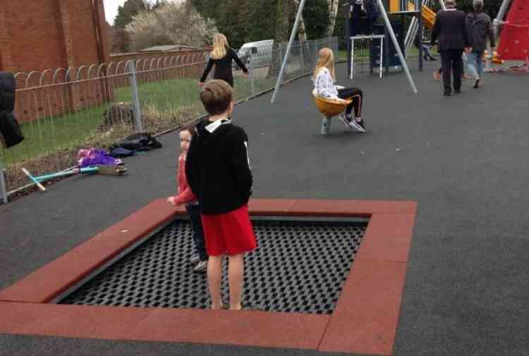 St Mark's play area in Honiton