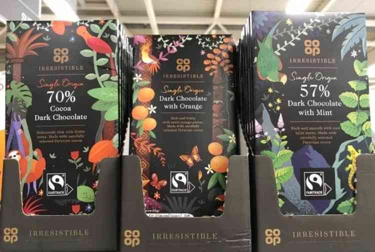 Chocolate is one of many products in the Co-op Fairtrade range